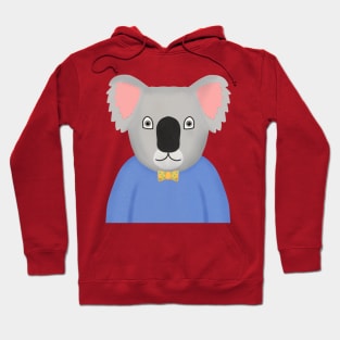 Koala Digital Illustration Hoodie